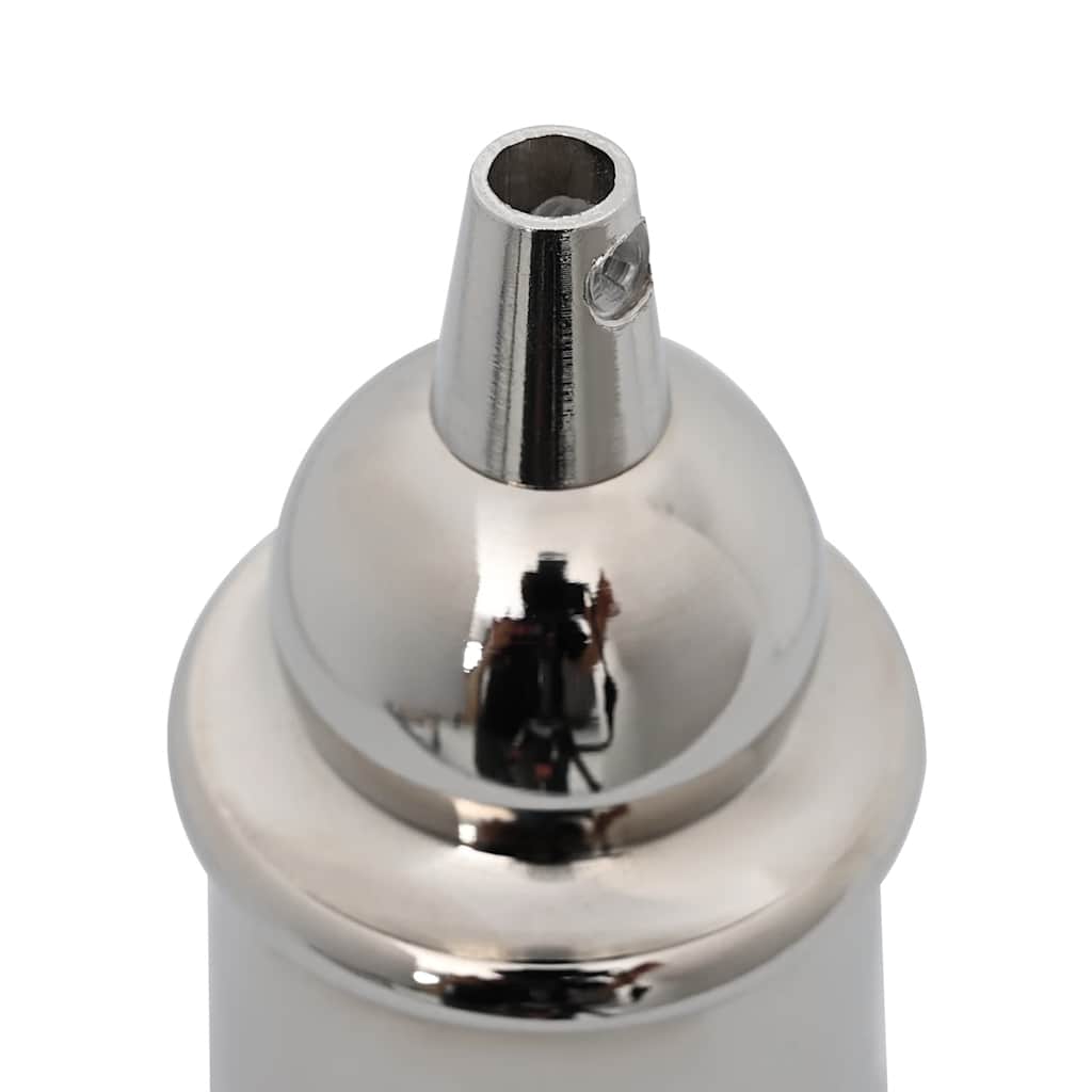 lampeholdere 2 stk forniklet satin E27