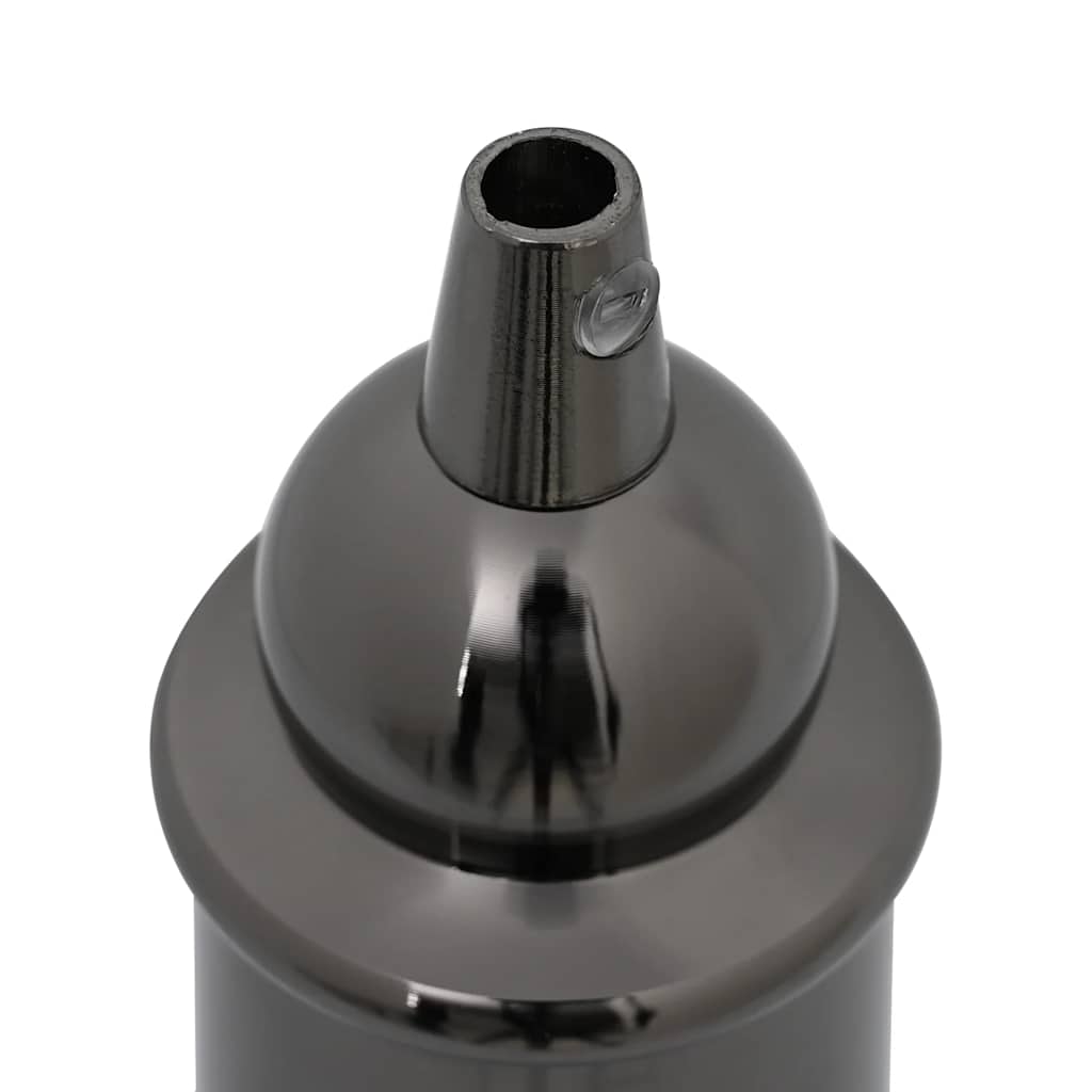 lampeholdere 2 stk blank sort E27