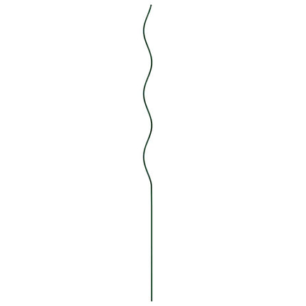 Plante støtte 5 stk. Grøn 110 x 0.6 x 0.6 cm Stål