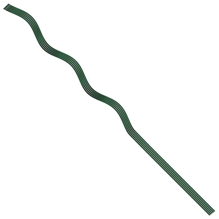 Plante støtte 5 stk. Grøn 110 x 0.6 x 0.6 cm Stål