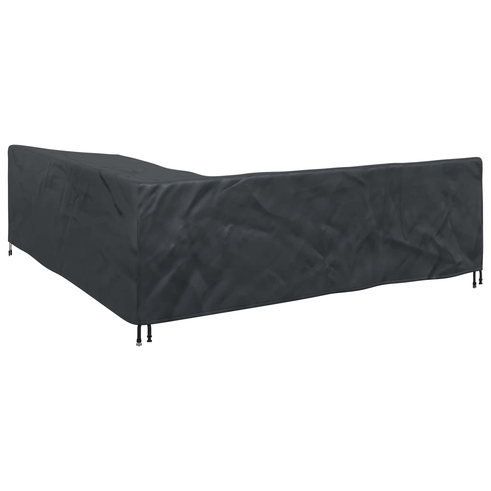 Møbelbetræk Sort 255 x 255 x 80 cm 420D Oxford Stof