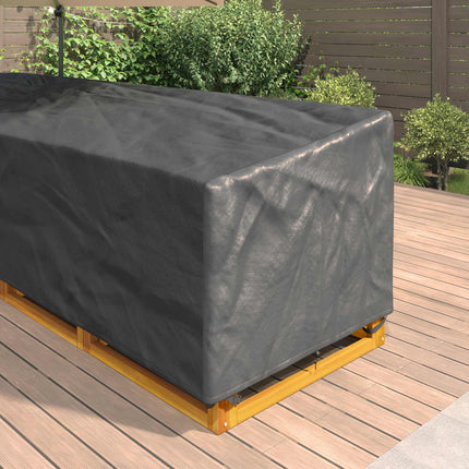 Møbelbetræk 300 x 300 x 80 cm 420D Oxford Stof L-form Vandtæt