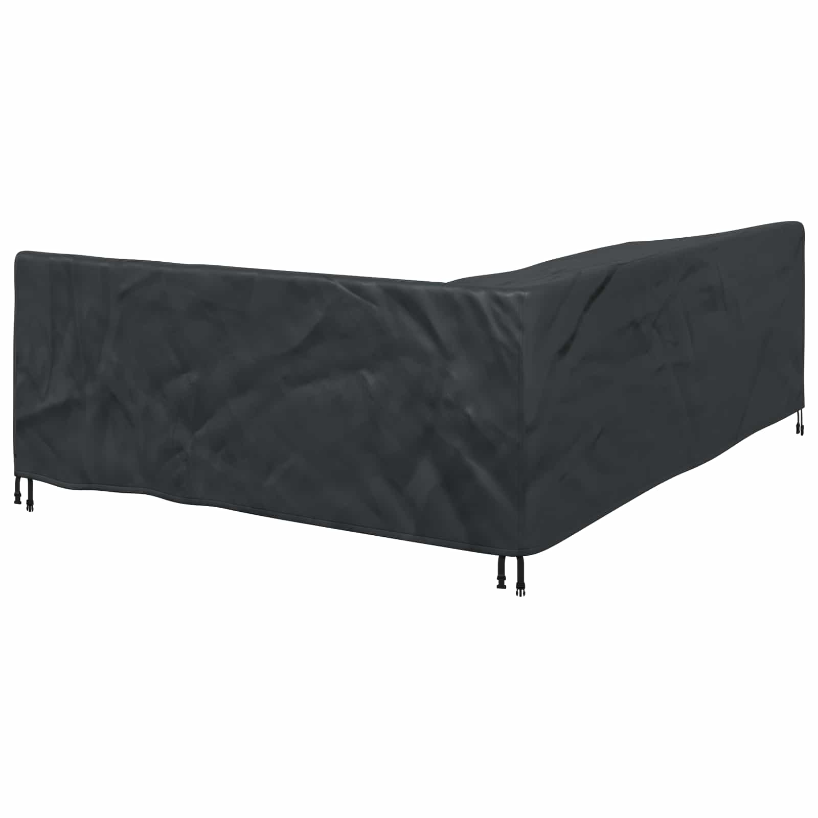 Møbelbetræk Sort 250 x 180 x 80 cm 600D Oxford Stof