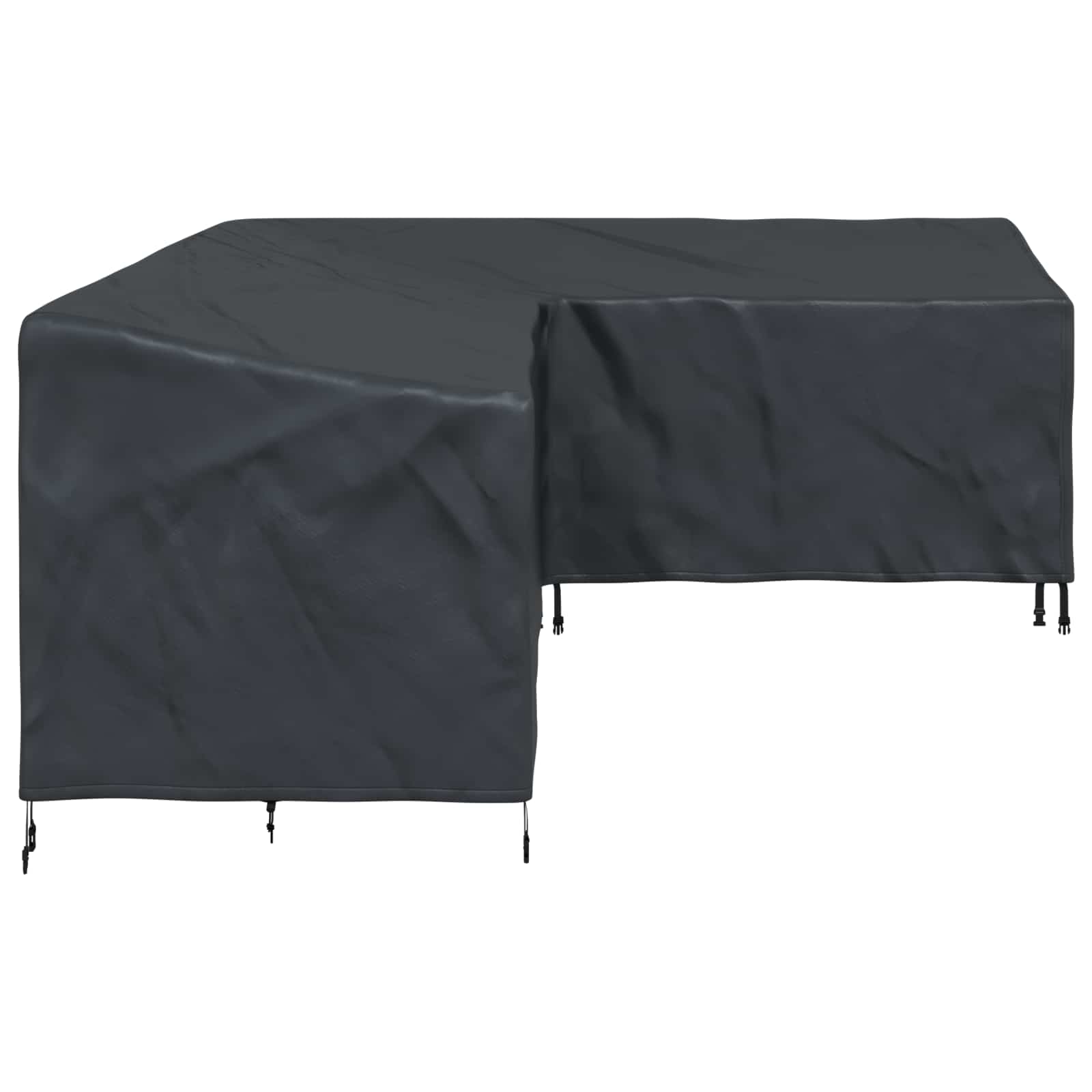 Møbelbetræk Sort 250 x 180 x 80 cm 600D Oxford Stof