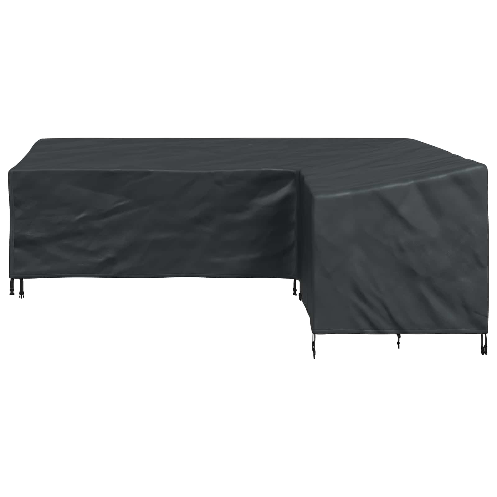Møbelbetræk Sort 250 x 180 x 80 cm 600D Oxford Stof