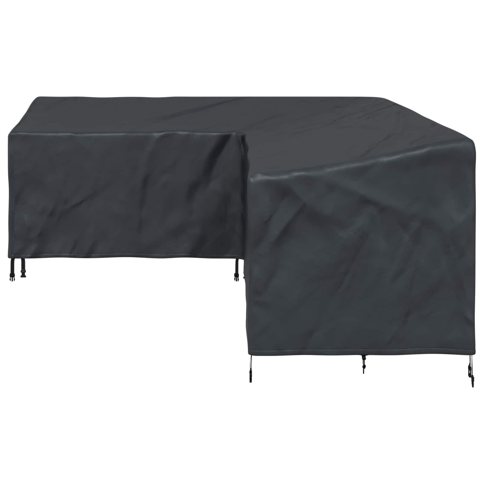 Møbelbetræk Sort 250 x 180 x 80 cm 420D Oxford Stof