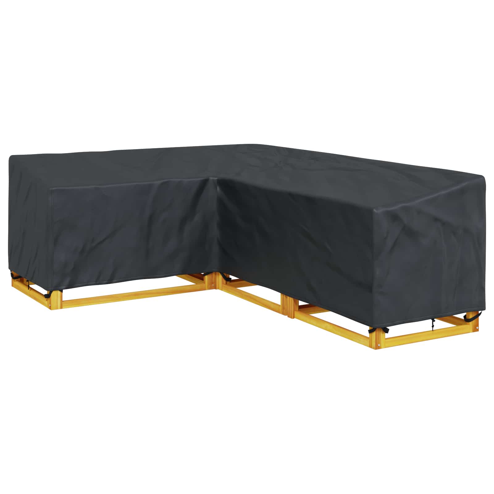 Møbelbetræk Sort 250 x 180 x 80 cm 420D Oxford Stof