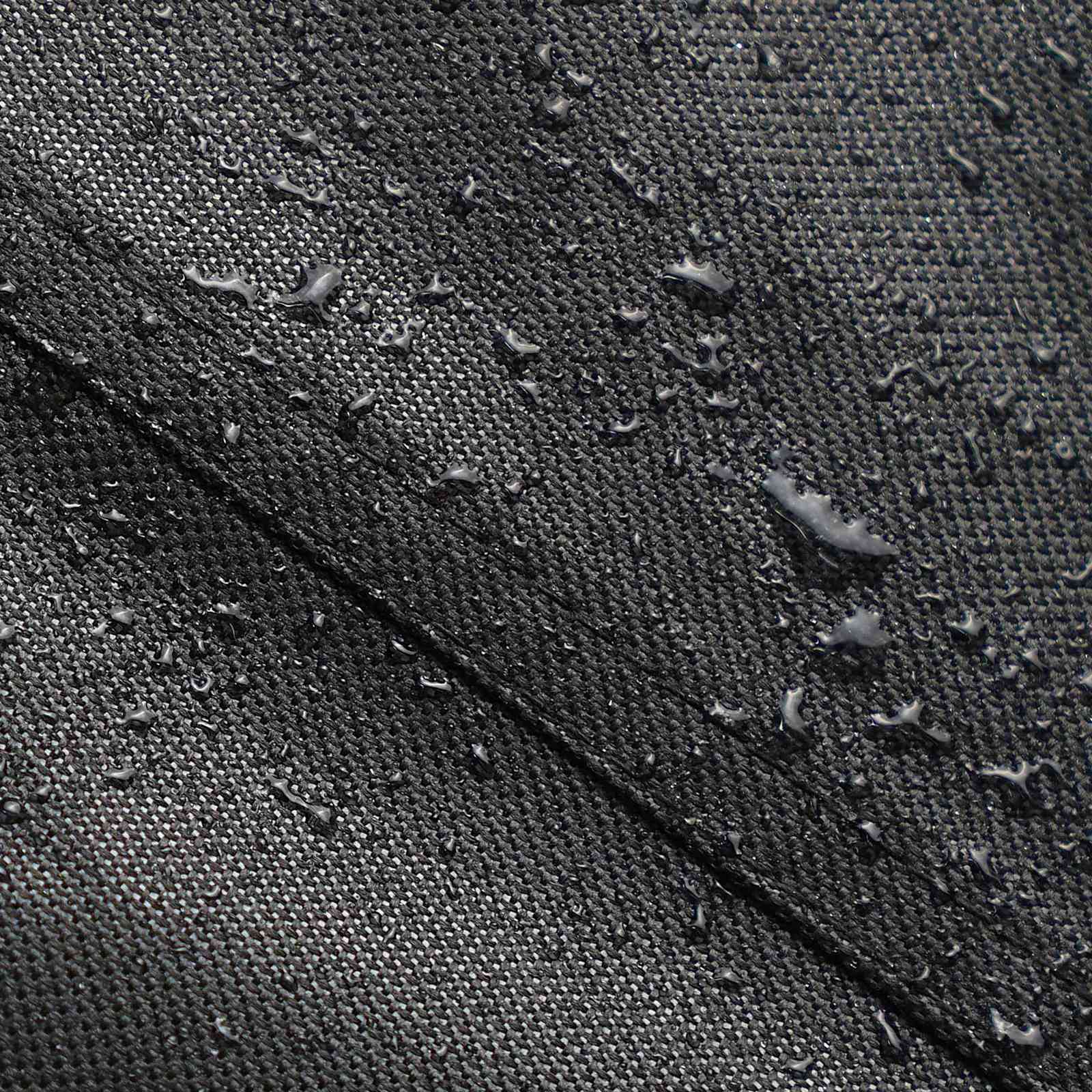 Overtræk til havemøbler Sort 286 x 222 x 80 cm 600D stof