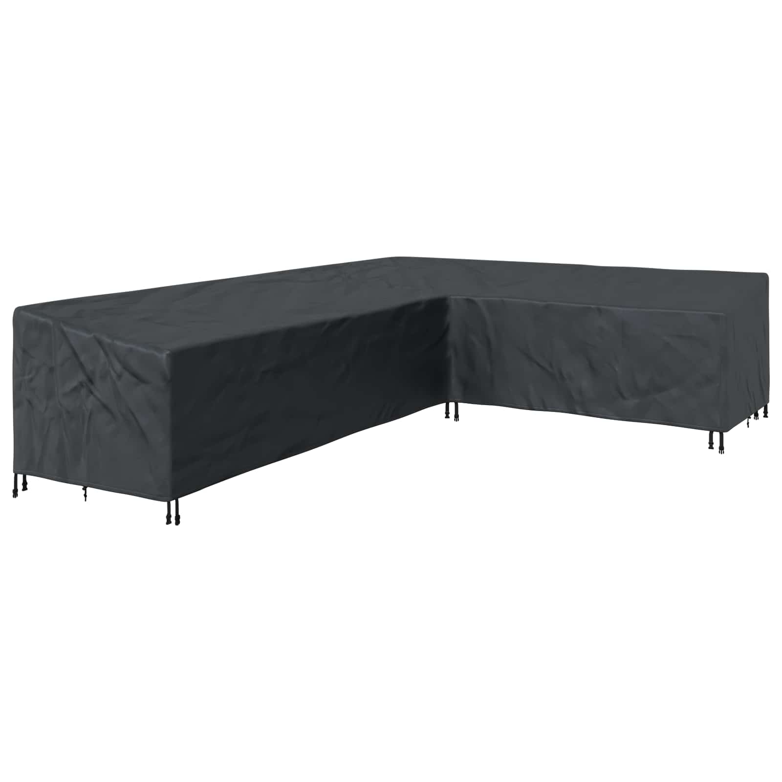 Møbelbetræk Sort 330 x 255 x 80 cm 210D Oxford Stof