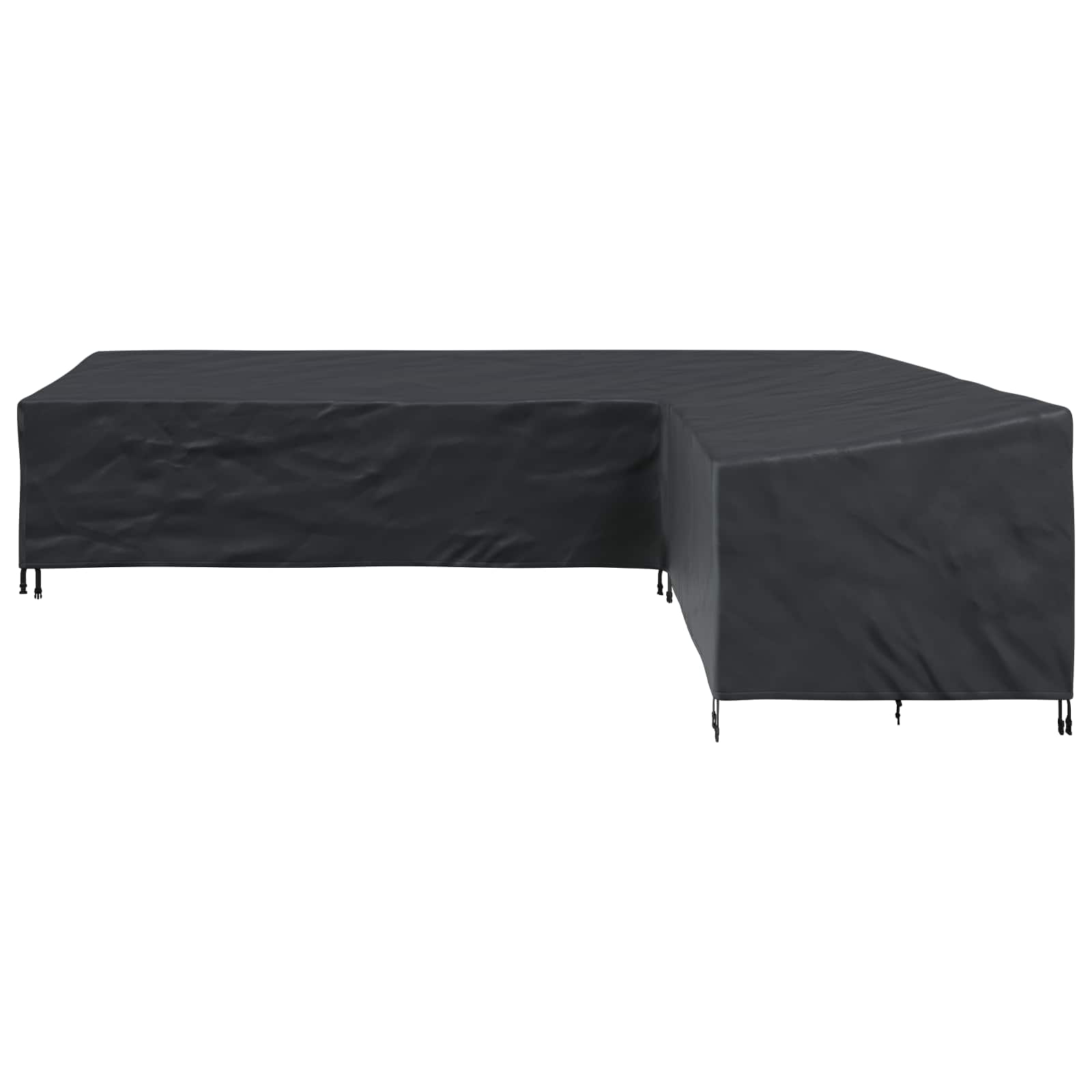 Møbelbetræk Sort 330 x 255 x 80 cm 210D Oxford Stof