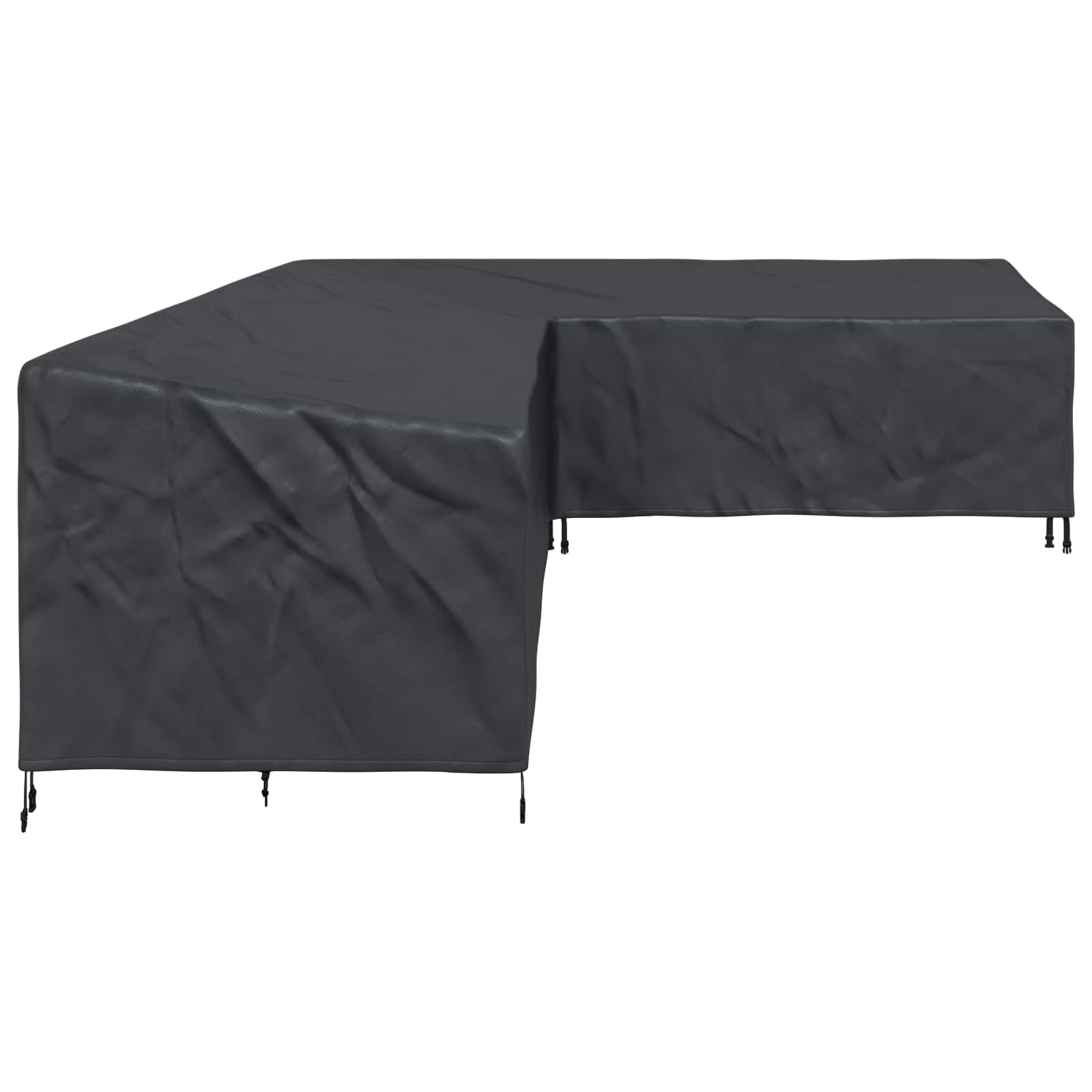 Møbelbetræk Sort 355 x 275 x 80 cm 420D Oxford Stof