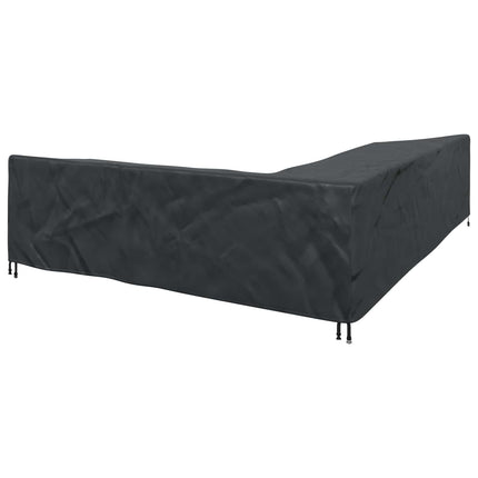 Møbelbetræk Sort 355 x 275 x 80 cm 600D Oxford Stof