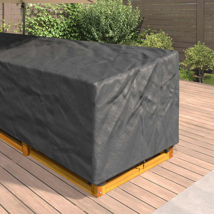 Møbelbetræk 355 x 275 x 80 cm 210D Oxford Stof L-form Vandtæt