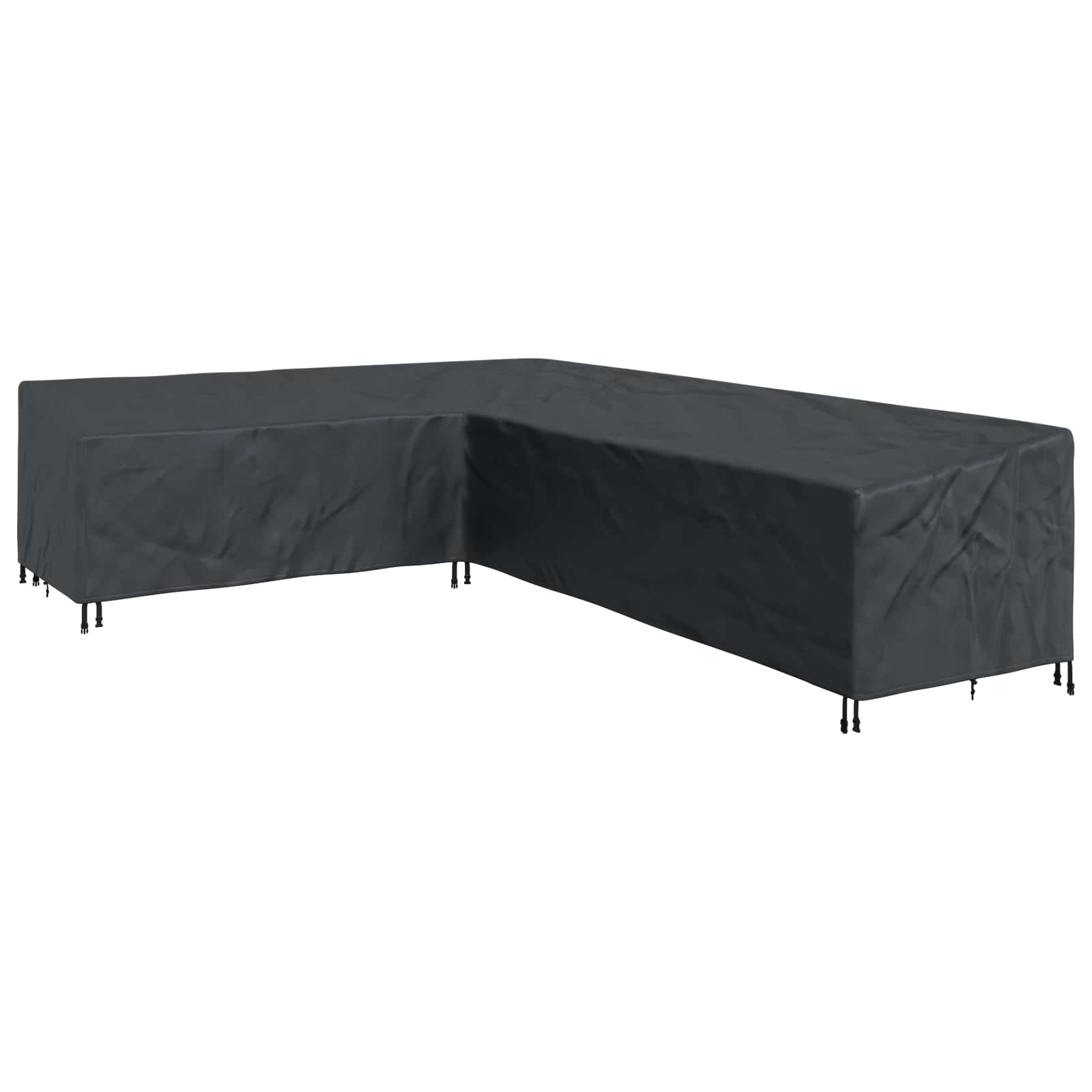 Møbelbetræk Sort 355 x 275 x 80 cm 210D Oxford Stof