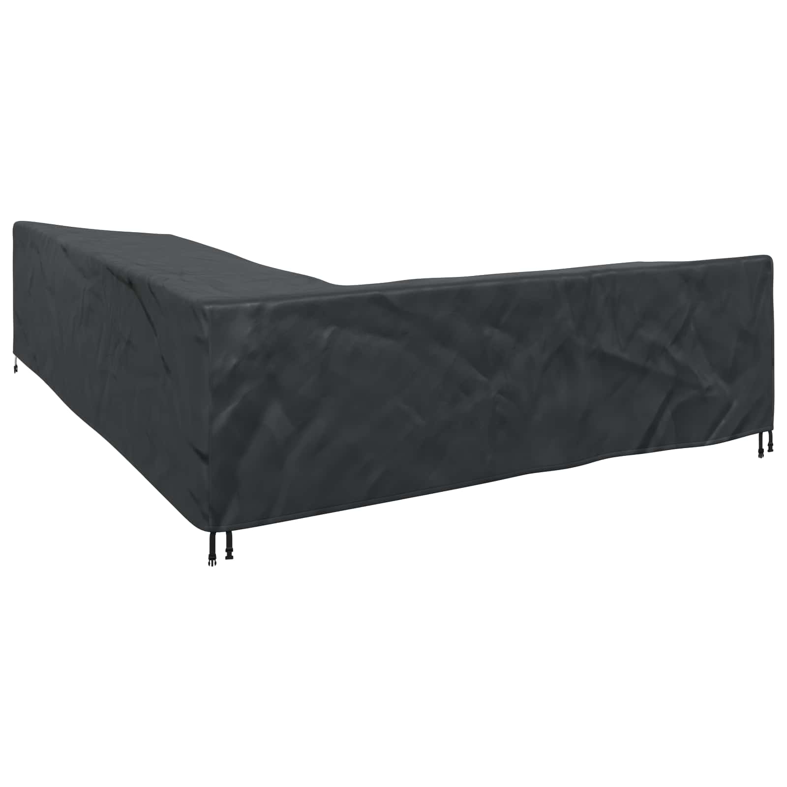 Møbelbetræk Sort 355 x 275 x 80 cm 210D Oxford Stof