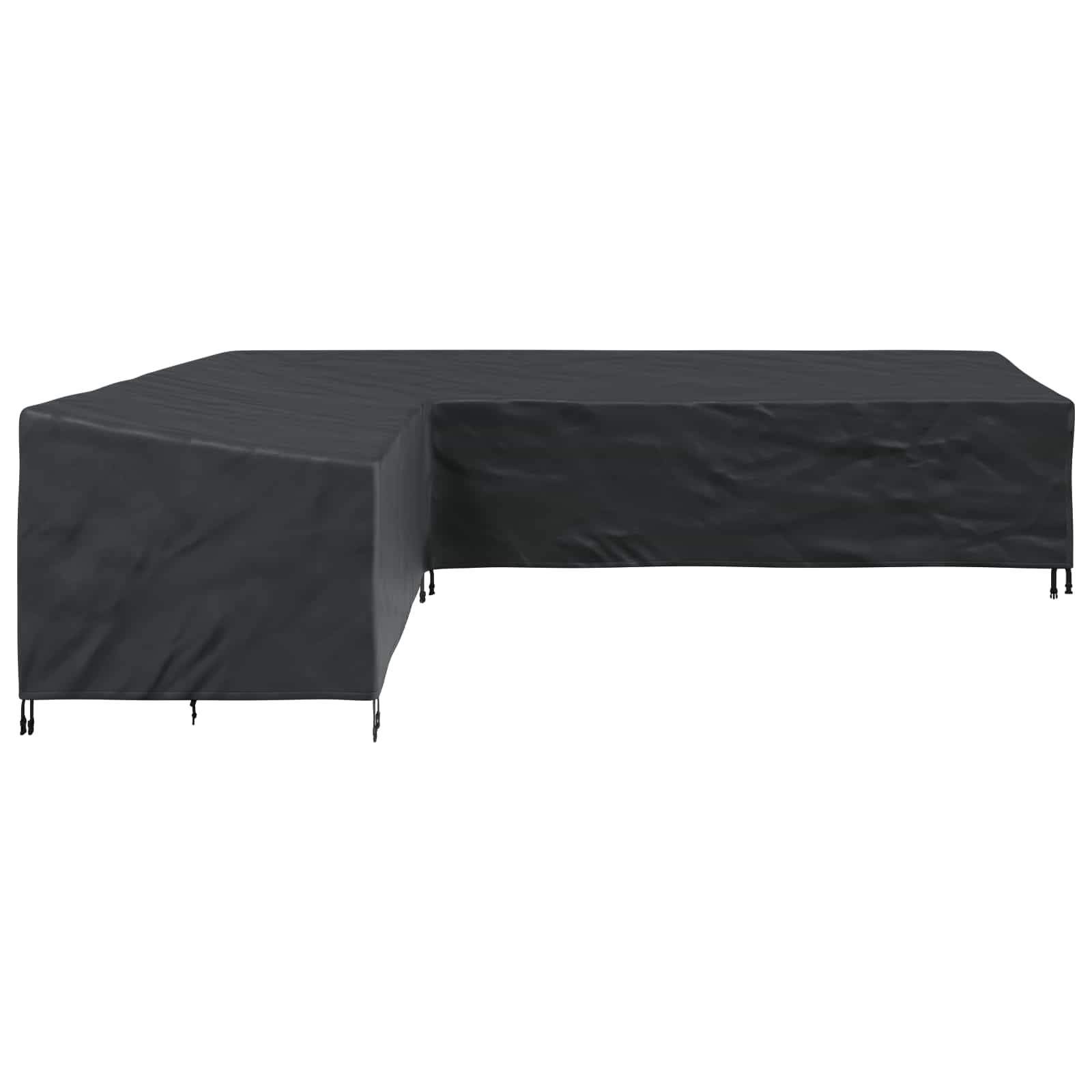 Møbelbetræk Sort 355 x 275 x 80 cm 210D Oxford Stof
