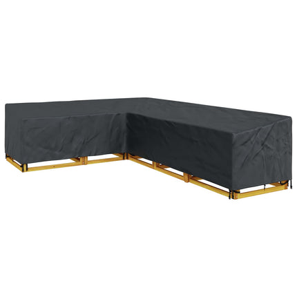 Møbelbetræk 355 x 275 x 80 cm 600D Oxford Stof L-form Vandtæt