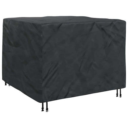 Møbelbetræk Sort 125 x 125 x 74 cm 600D Oxford Stof