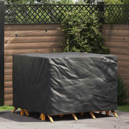 Møbelbetræk Sort 135 x 135 x 90 cm 210D Oxford Stof