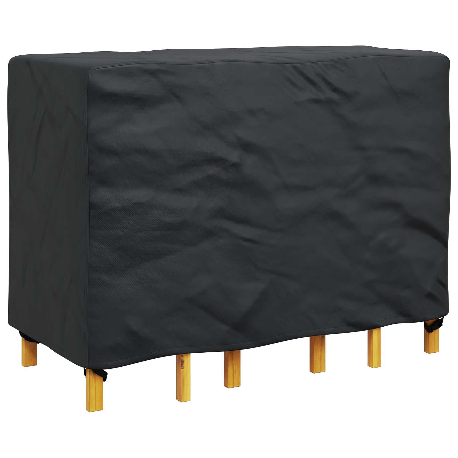 Møbelbetræk Ensfarvet Sort 140 x 70 x 90 cm 420D
