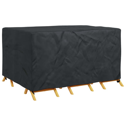 Møbelbetræk Ensfarvet Sort 180 x 140 x 90 cm 210D