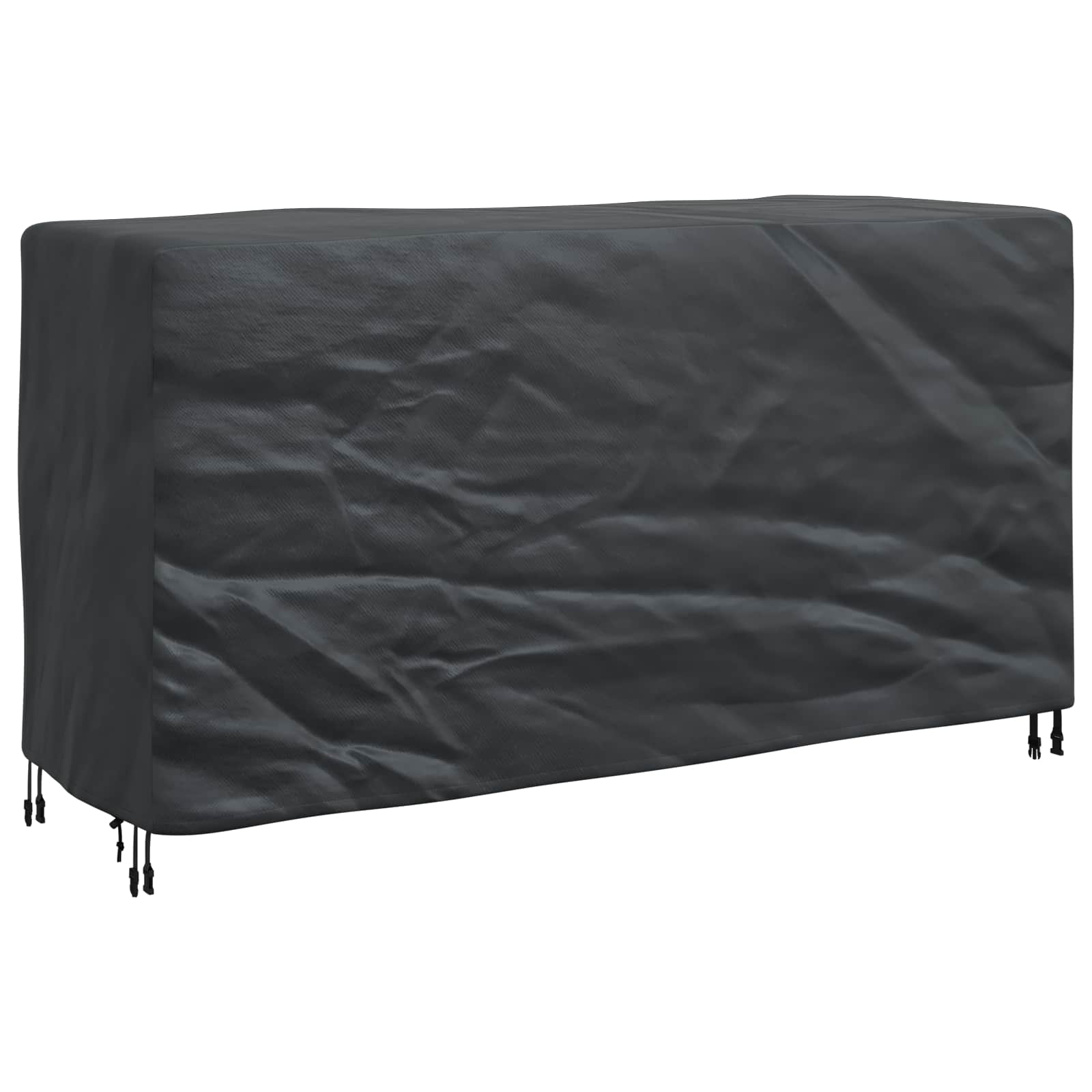 Møbelbetræk Ensfarvet Sort 180 x 70 x 90 cm 210D