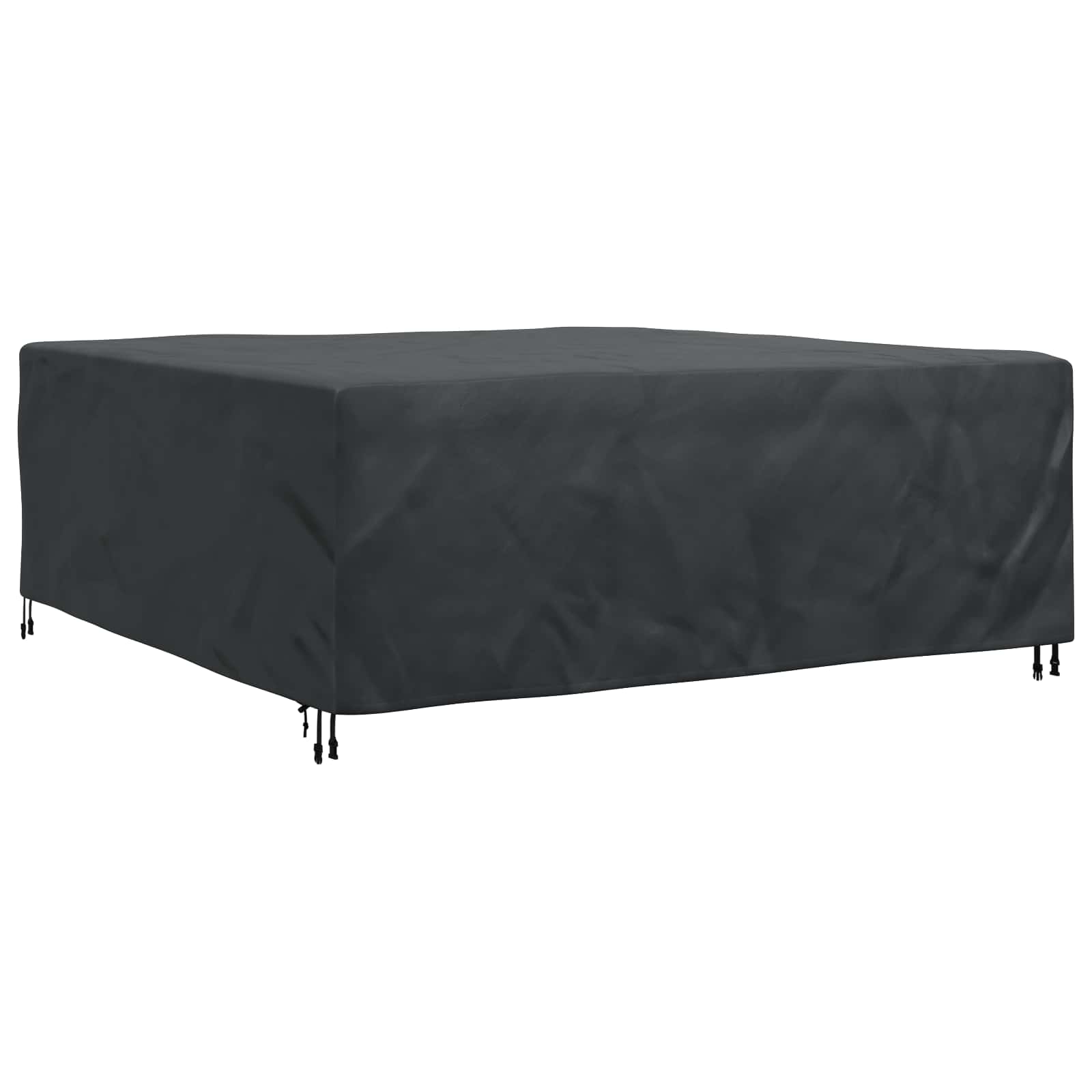Møbelbetræk Ensfarvet Sort 200 x 190 x 85 cm 600D