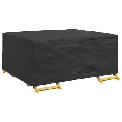 Møbelbetræk Ensfarvet Sort 200 x 150 x 85 cm 210D