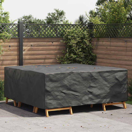 Møbelbetræk Ensfarvet Sort 200 x 200 x 90 cm 210D