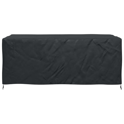 Møbelbetræk Ensfarvet Sort 240 x 140 x 90 cm 210D