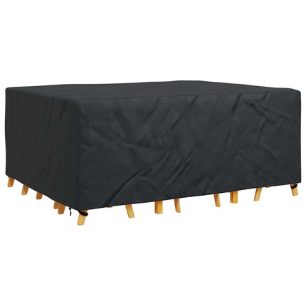 Møbelbetræk Ensfarvet Sort 240 x 190 x 90 cm 600D