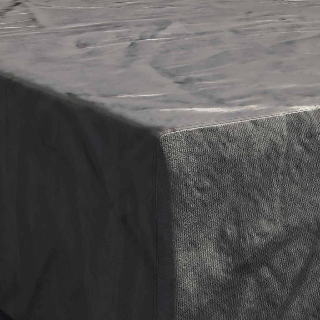 Overtræk til havemøbler Sort 275 x 275 x 70 cm 600D