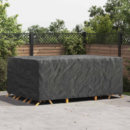 Møbelbetræk Ensfarvet Sort 280 x 204 x 106 cm 600D