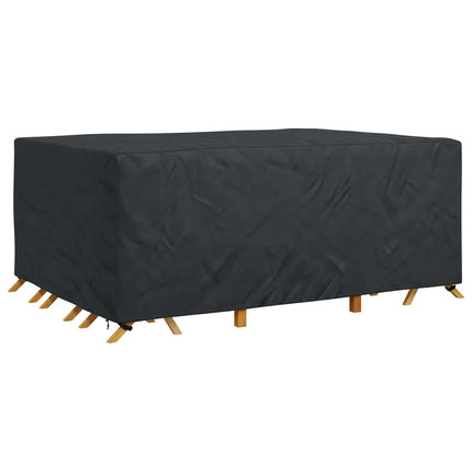 Møbelbetræk Ensfarvet Sort 280 x 204 x 106 cm 600D