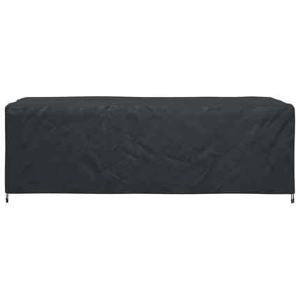 Møbelbetræk Ensfarvet Sort 300 x 140 x 90 cm 210D