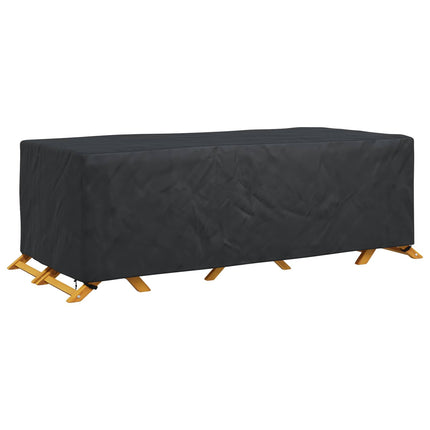Møbelbetræk Ensfarvet Sort 300 x 140 x 90 cm 210D