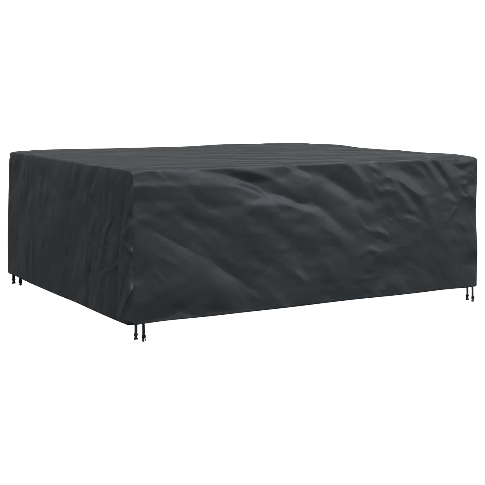Møbelbetræk Ensfarvet Sort 300 x 250 x 70 cm 600D