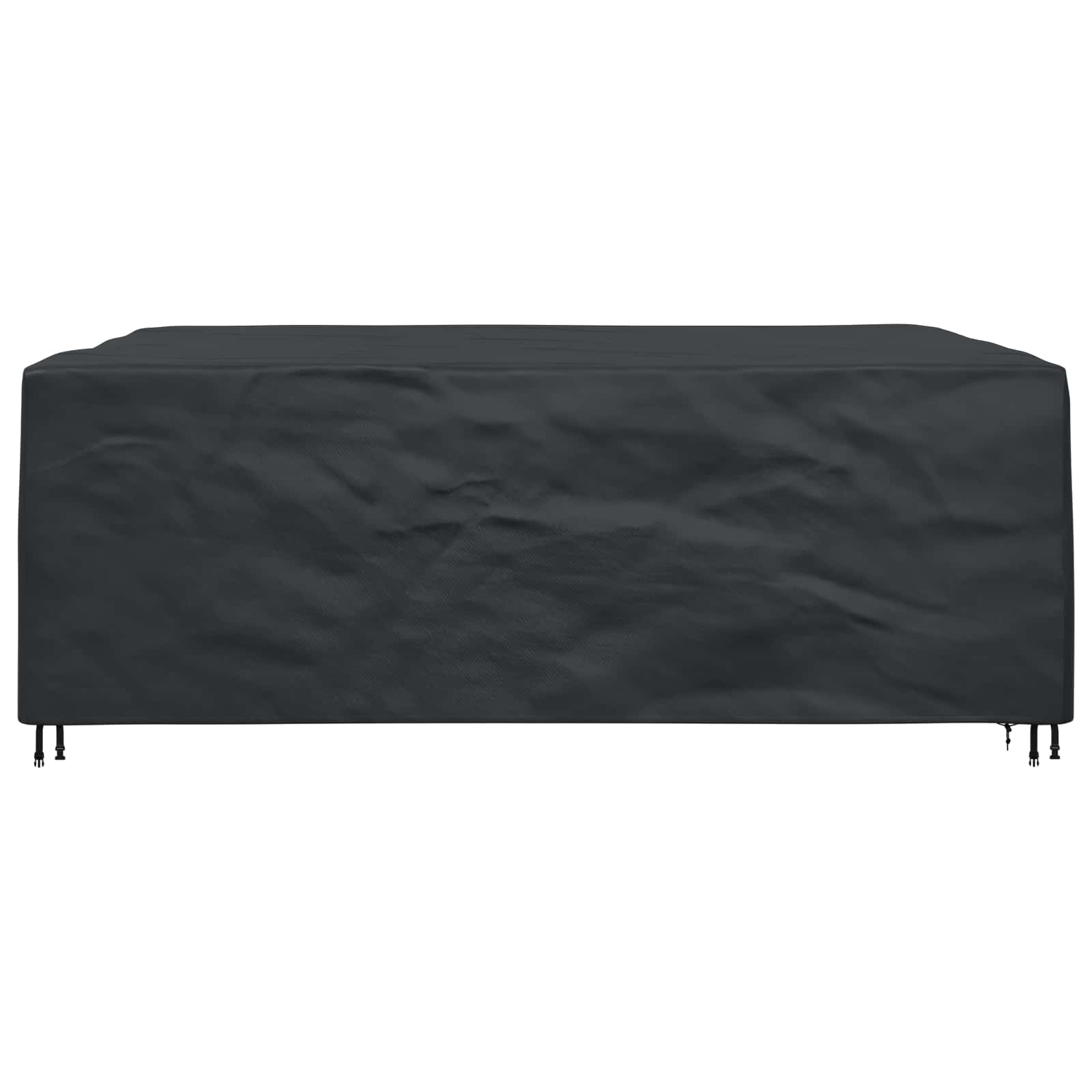 Møbelbetræk Ensfarvet Sort 300 x 250 x 70 cm 600D