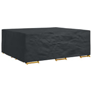 Møbelbetræk Ensfarvet Sort 300 x 250 x 70 cm 600D