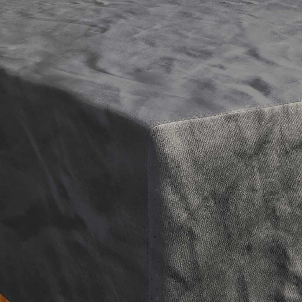 Overtræk til havemøbler Sort 300 x 300 x 70 cm 420D