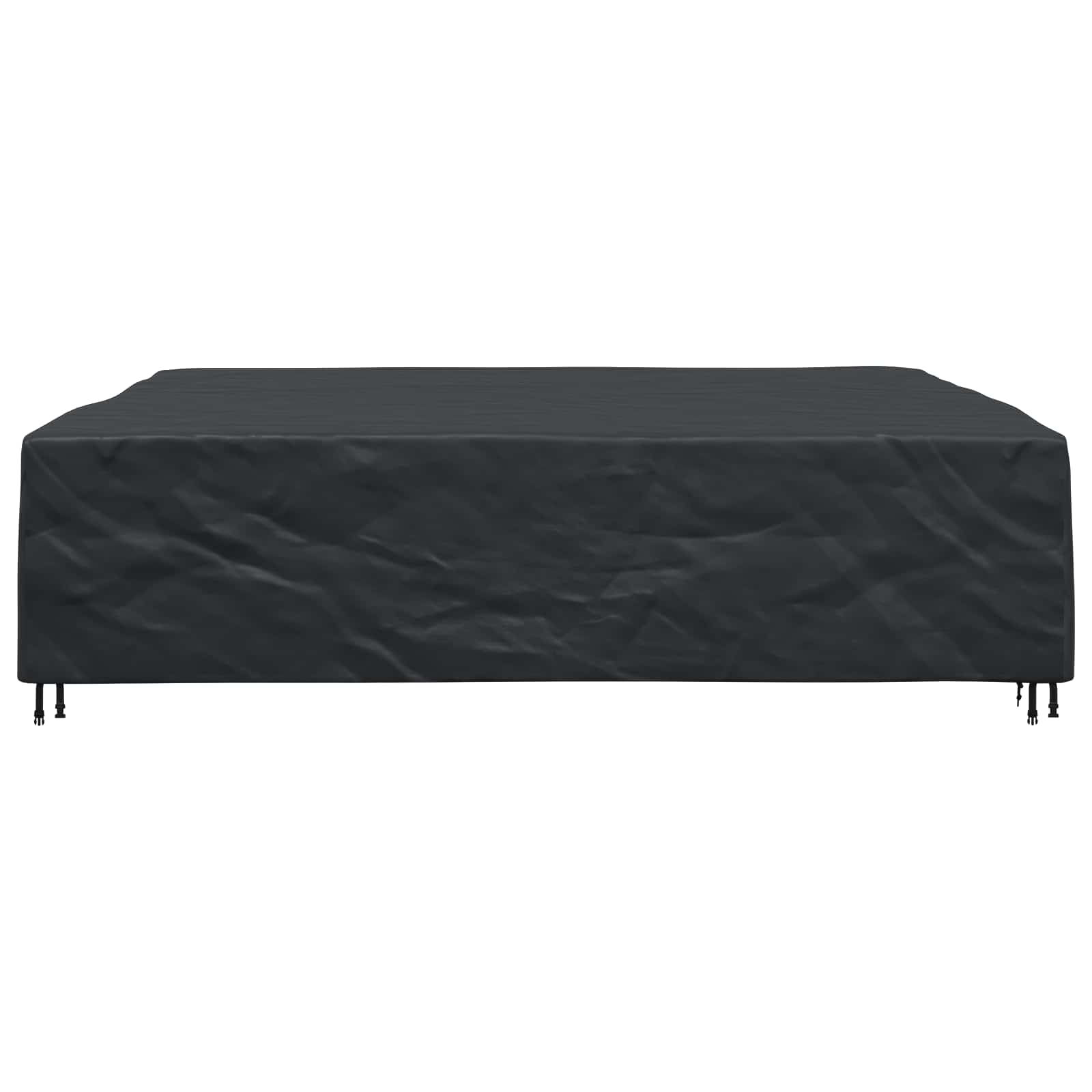 Møbelbetræk Ensfarvet Sort 300 x 300 x 70 cm 420D