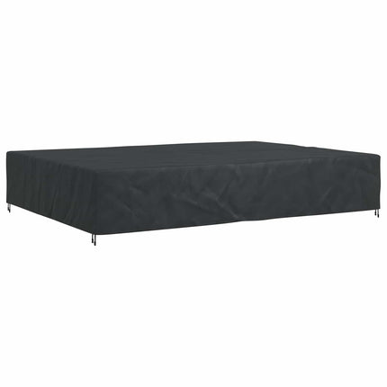 Møbelbetræk Ensfarvet Sort 350 x 260 x 90 cm 210D