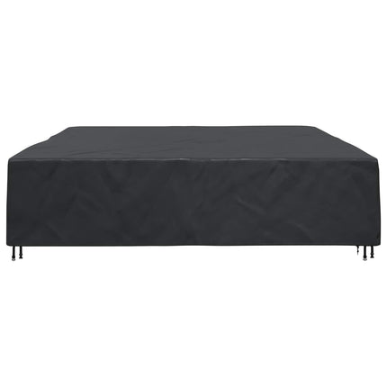 Møbelbetræk Ensfarvet Sort 350 x 260 x 90 cm 210D