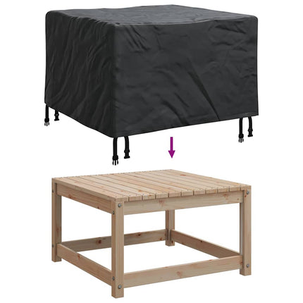 Møbelbetræk Sort 82 x 82 x 50 cm 210D Oxford Stof
