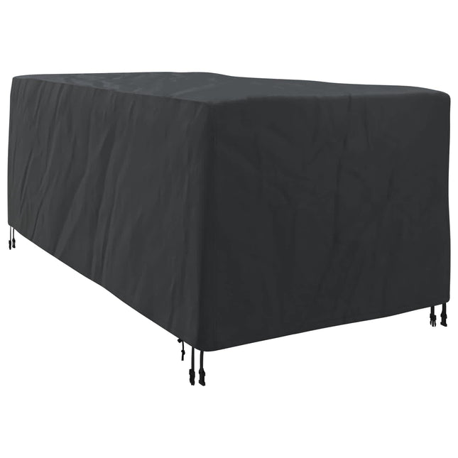 Liggestolsbetræk Ensfarvet Sort 205 x 100 x 70 cm Stof
