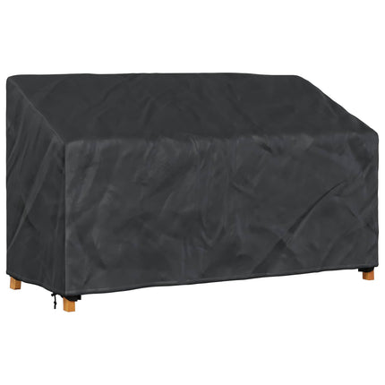 Havebænkkappe Sort 165 x 70 x 65 / 94 cm 210D Oxford Stof
