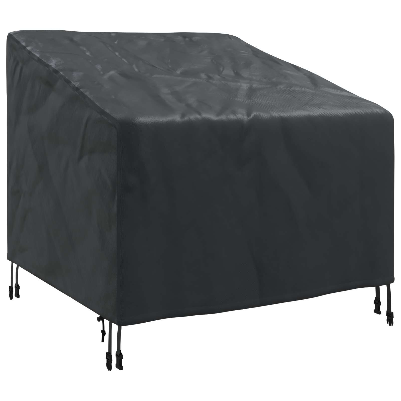 Have Stolovertræk Sort 90 x 90 x 50 / 75 cm 600D Oxford Stof