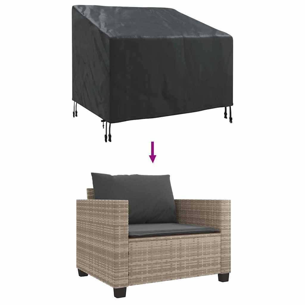 Have Stolovertræk Sort 96 x 79 x 74 cm 210D oxford stof