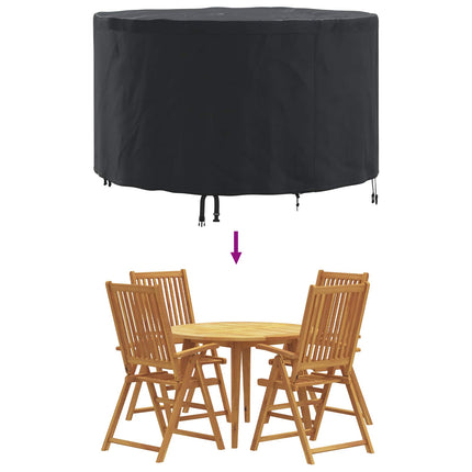 Møbelbetræk Sort 102 x 102 x 71 cm 420D Oxford Stof