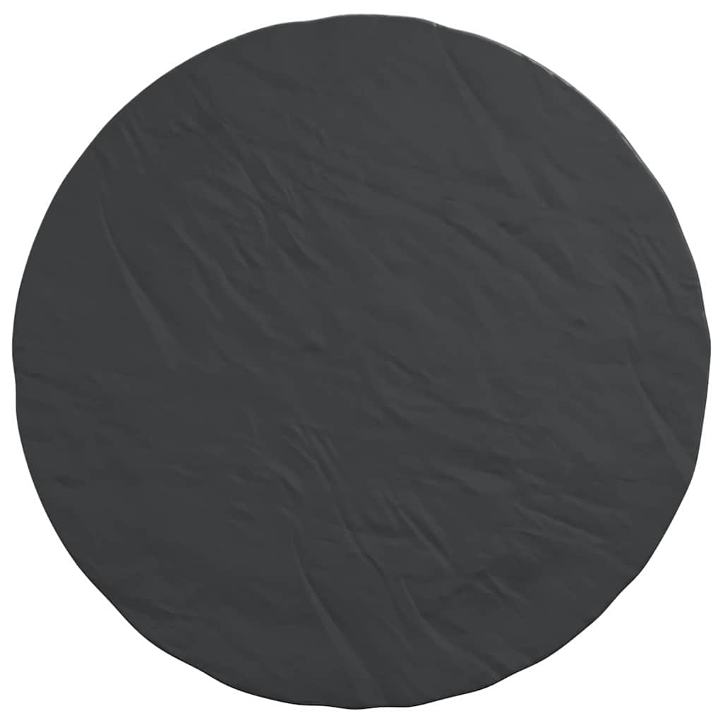 Overtræk til havemøbler Sort 182 x 182 x 85 cm 600D stof